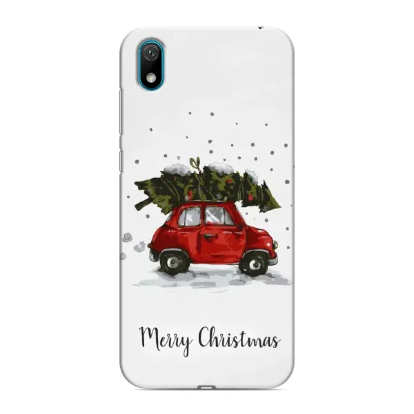 Чохол з принтом «Авто з ялинкою» для Huawei Y6 Pro (2019)/ Y6 Prime 2019 Чохол з принтом «Авто з ялинкою» для Huawei Y6 Pro (2019)/ Y6 Prime 2019