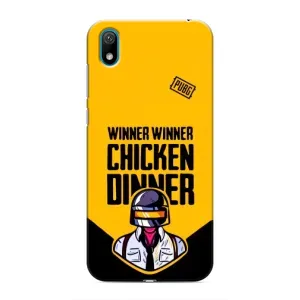 Чехол PUBG для Хуавей Вай6 Про (2019) / Вай6 Прайм 2019 (AlphaPrint) (Pubg шлем)
