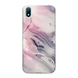 Мраморный чехол на Huawei Y6 Pro (2019)/ Y6 Prime 2019 (VPrint) (Пурпурный Мрамор)