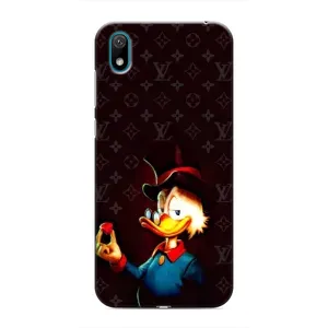 Чехлы для Huawei Y6 Pro (2019)/ Y6 Prime 2019 - Скрудж МакДак Louis Vuitton (PREMIUMPrint) (Скрудж с бриллиантом)