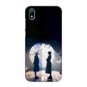 Чехлы Венсдей на Huawei Y6 Pro (2019)/ Y6 Prime 2019 Уэнсдей (AlphaPrint) (Уэнздей и Инид)