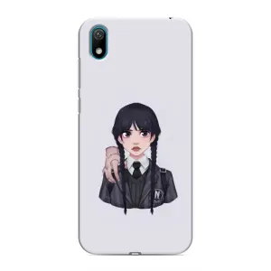 Чехлы Венсдей на Huawei Y6 Pro (2019)/ Y6 Prime 2019 Уэнсдей (AlphaPrint) (Уэнздей и Вещь)