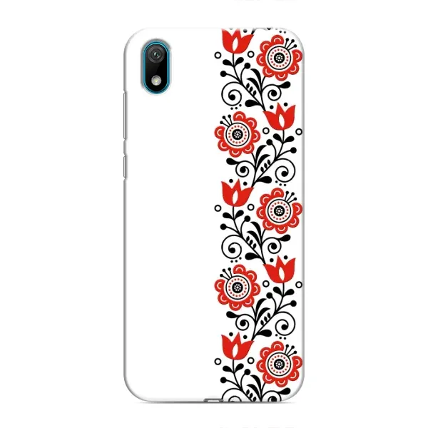 Чохол з принтом «Яскрава вишиванка» для Huawei Y6 Pro (2019)/ Y6 Prime 2019