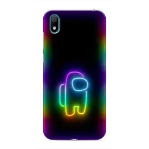 Чехол Амонг Ас для Huawei Y6 Pro (2019)/ Y6 Prime 2019 (AlphaPrint) (Яркий скин)