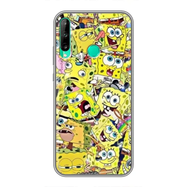 Чехол с принтом «Эмоции Спанч Боба» для Huawei Y6p