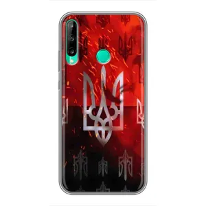 Украинские Чехлы для Huawei Y6p с картинкой УПА (AlphaPrint) (ГЕРБ УПА)