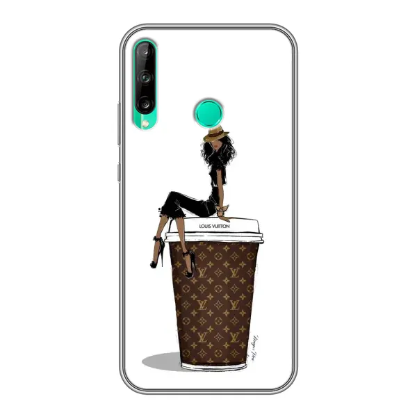 Чохол з принтом «кава LOUIS VUITTON» для Huawei Y6p