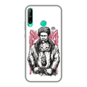 Чехлы для Huawei Y6p с принтом Тараса Шевченко (AlphaPrint) (Козак Шевченко)