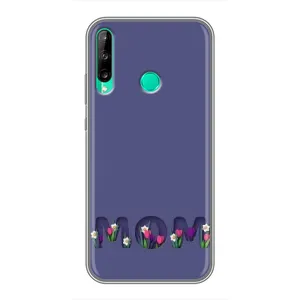 Чехлы для мамы на Huawei Y6p (Мама в цветах)