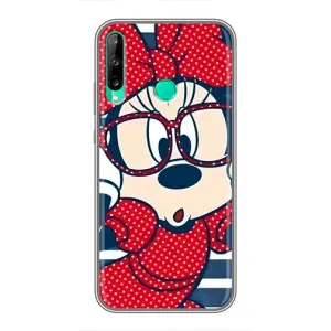 Эксклюзивный чехол для Huawei Y6p (AlphaPrint - Мультяшные) (Маус в очках)