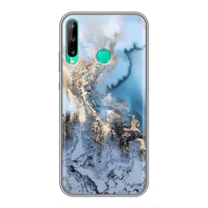 Мраморний чехол на Huawei Y6p (VPrint) (Ніжний мрамор)
