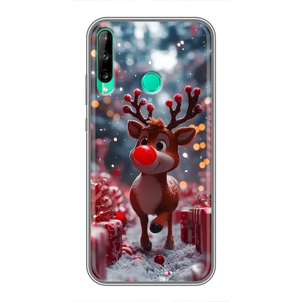 Чехол с принтом «Олень среди подарков» для Huawei Y6p Чехол с принтом «Олень среди подарков» для Huawei Y6p