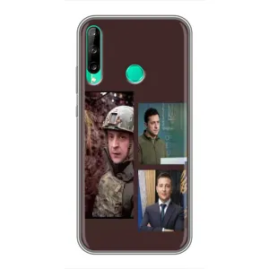 Чохол для Huawei Y6p (AlphaPrint - с принтом Зеленського) (Президент)