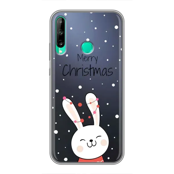 Чехол с принтом «Рождественский заяц» для Huawei Y6p