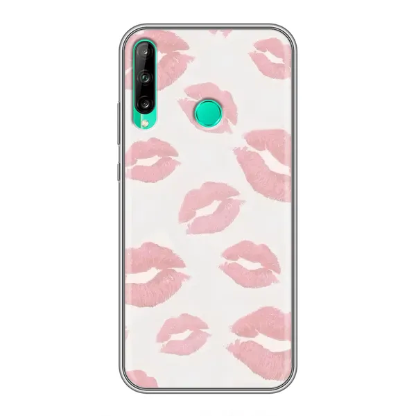 Чехол с принтом «Розовые губы» для Huawei Y6p