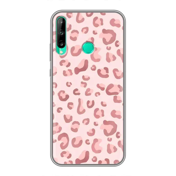 Чехол с принтом «Розовый леопард» для Huawei Y6p