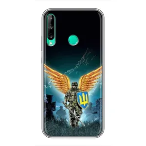Чехлы с картинкой ЗСУ для Huawei Y6p (AlphaPrint) (Солдат ЗСУ)