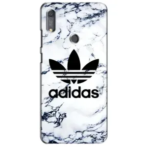 Чохли Адидас для Huawei Y6s (AlphaPrint) (Адідас на мраморі)