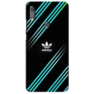 Чохли Адидас для Huawei Y6s (AlphaPrint) (Адідас з полосами)