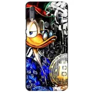 Чехлы для Хуавей Y6с - Scrooge MagDag (PREMIUMPrint) (Биткойн Скрудж)