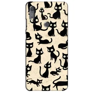 Чехол с рисунком кот на Huawei Y6s