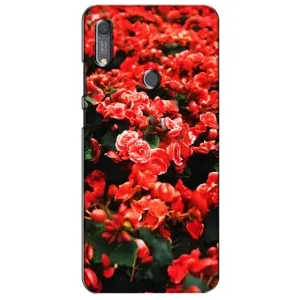 Чохли з квітами для Huawei Y6s (VPrint) (Квіти червоні)