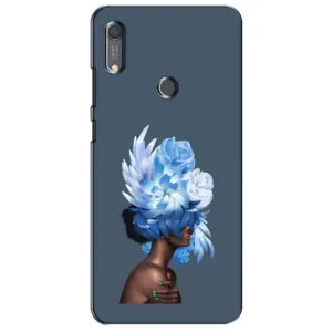 Чехлы (ART) Цветы на Huawei Y6s (VPrint) (Квіти на голові)