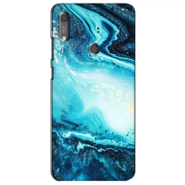 Чохол з принтом «Блакитний мрамор» для Huawei Y6s Чохол з принтом «Блакитний мрамор» для Huawei Y6s