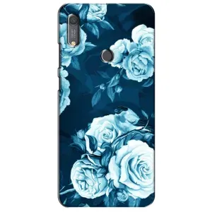 Чехлы (ART) Цветы на Huawei Y6s (VPrint) (Блактині бутони)