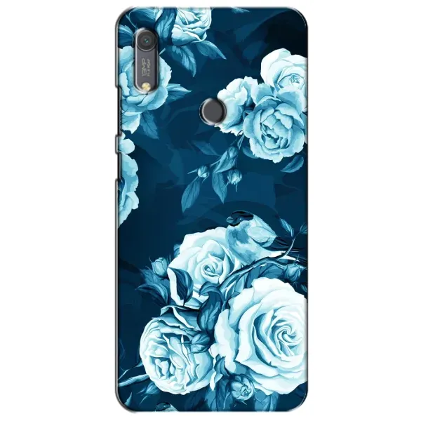 Чехол с принтом «Голубые Бутоны» для Huawei Y6s