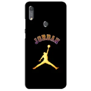 Чохли для Huawei Y6s - з картинкою JORDAN (AlphaPrint) (Jordan Gold)