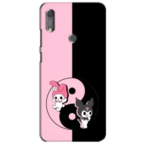 Чехол с кроликом Куроми на Huawei Y6s (Куроми Инь Янь)
