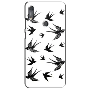 Чехол с птицами на Huawei Y6s (VPrint) (Ласточки)