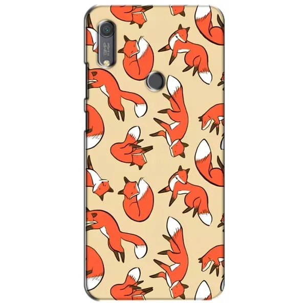 Чохол з принтом «Лисички» для Huawei Y6s
