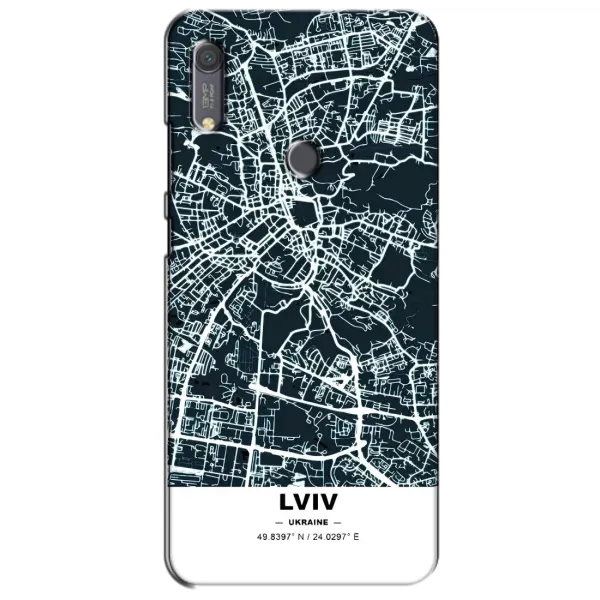 Чехол с принтом «Львов» для Huawei Y6s