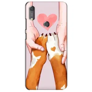 Чехлы с собаками для Huawei Y6s (VPrint) (Любовь к собакам)