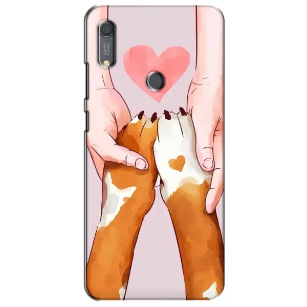 Чохол з принтом «Любовь до собак» для Huawei Y6s Чохол з принтом «Любовь до собак» для Huawei Y6s