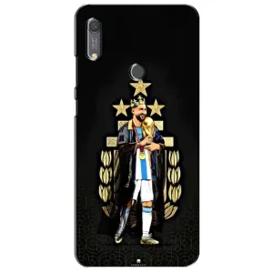 Чохли для Huawei Y6s (Leo чемпіон) (AlphaPrint) (Мессі Король)