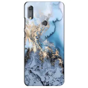 Мраморный чехол на Huawei Y6s (VPrint) (Нежный мрамор)