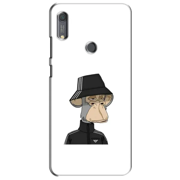Чехол с принтом «обезьяна NFT Adidas» для Huawei Y6s