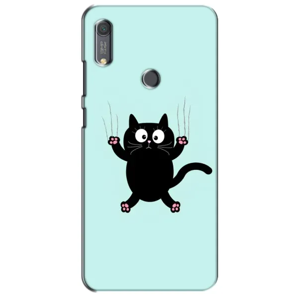 Чохол з принтом «Падаючий кіт» для Huawei Y6s