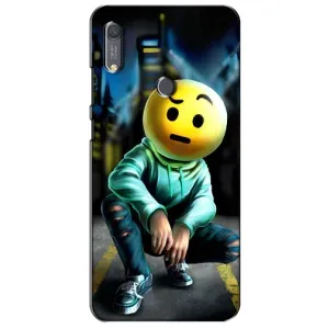 Чохол для Хуавей Y6s - (AlphaPrint) з принтом (ТОП продажів) (Хлопець смайл)