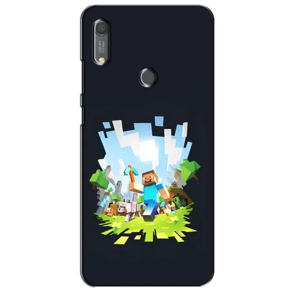 Чехол с принтом «персонажи Minecraft» для Huawei Y6s