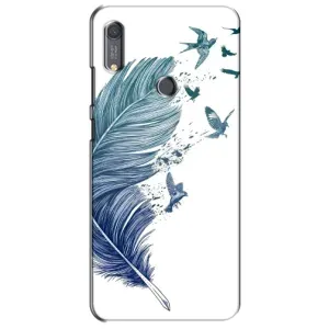 Чохол з картинкою (Стильні) Хуавей Y6s - (AlphaPrint) (Перо)