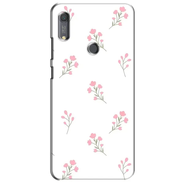 Чехол с принтом «Розовые цветы» для Huawei Y6s