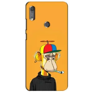 Чохли з Мавпами NFT для Huawei Y6s (AlphaPrint) (Нудна мавпа NFT)