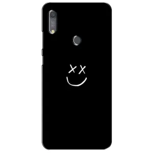 Чохол для Хуавей Y6s - (AlphaPrint) з принтом (ТОП продажів) (Смайл)