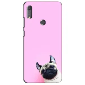 Чехлы с собаками для Huawei Y6s (VPrint) (Смешная собака)