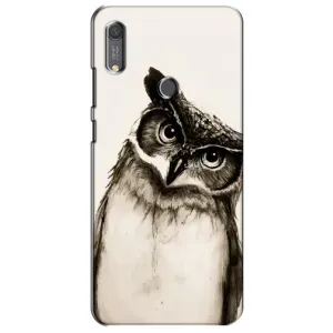Чехол с птицами на Huawei Y6s (VPrint) (Сова)