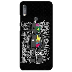 Чехлы для Huawei Y6s - Bearbrick Louis Vuitton (PREMIUMPrint) (Стиль Bearbrick)